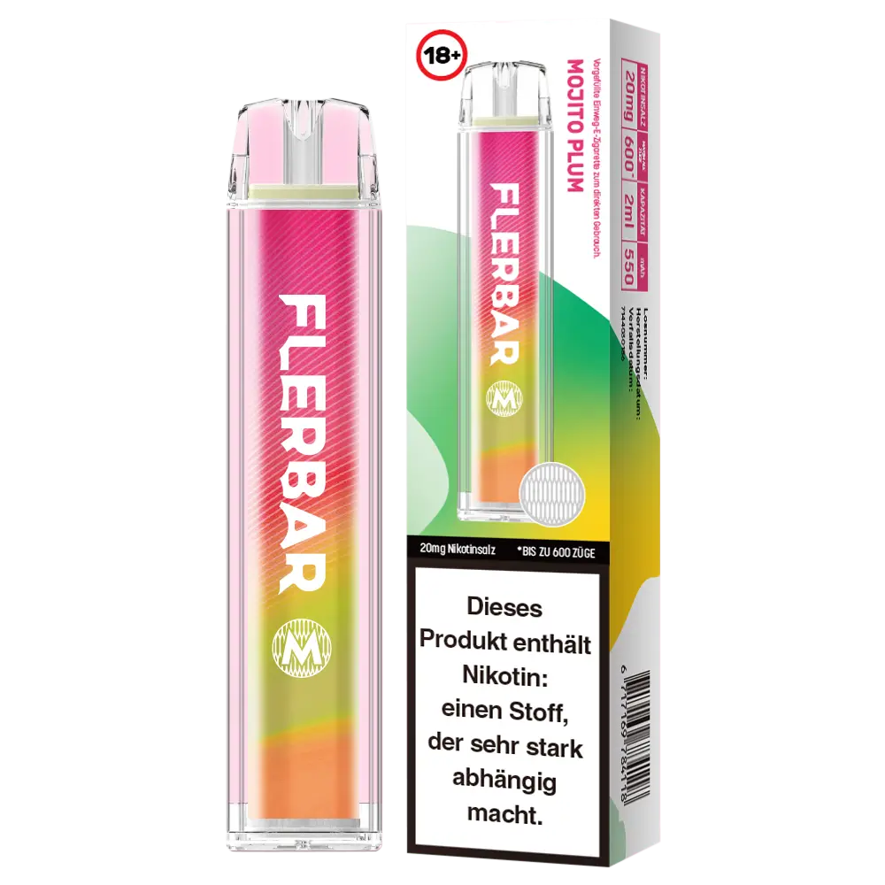 Flerbar 600 Mojito Plum 600 Züge