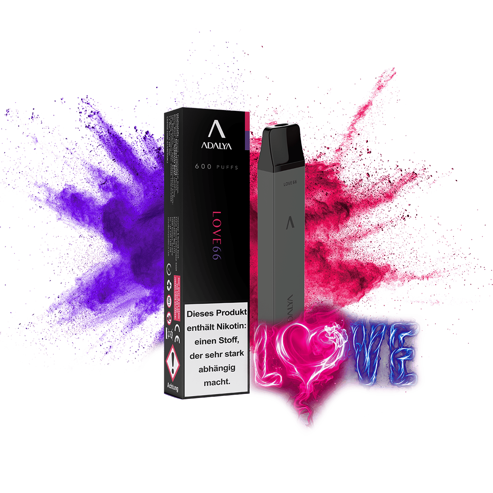 Adalya Vape 600 Love 66 600 Züge