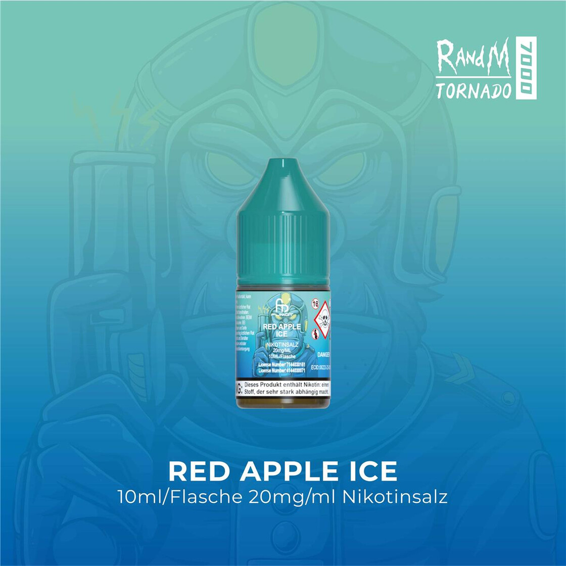 RandM Liquid - Red Apple Ice