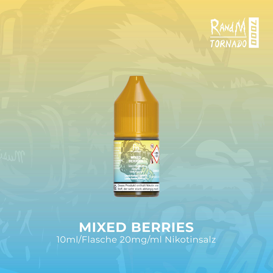 RandM Liquid - Mixed Berries
