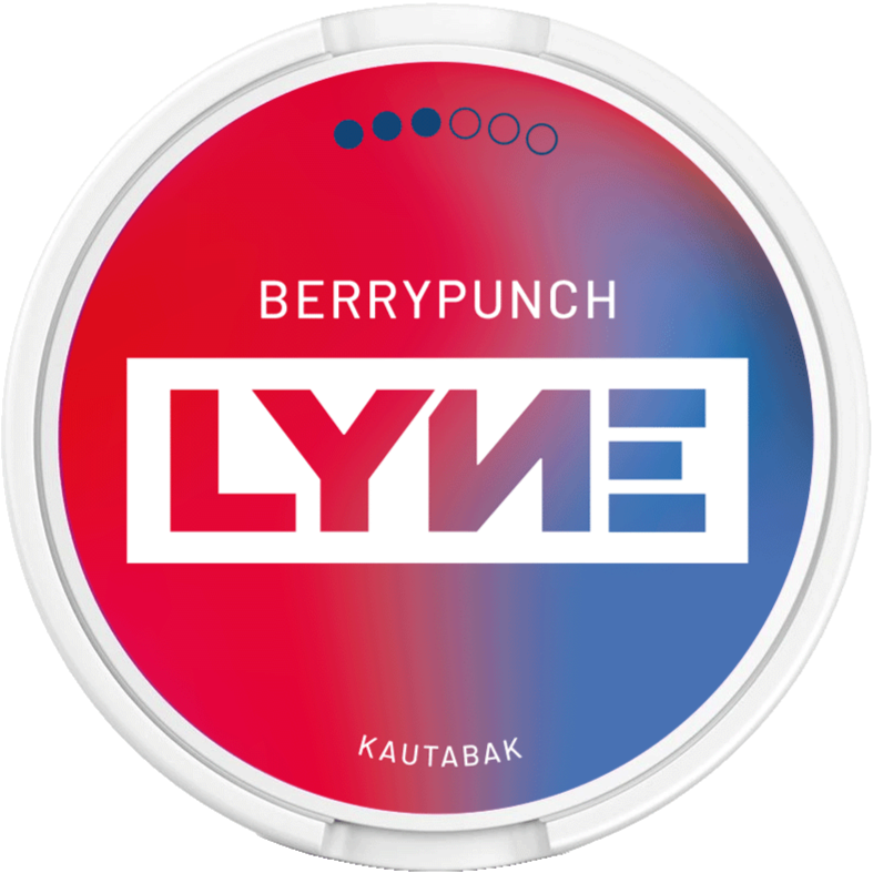 LYNE Berrypunch White Chewing Bag Kautabak