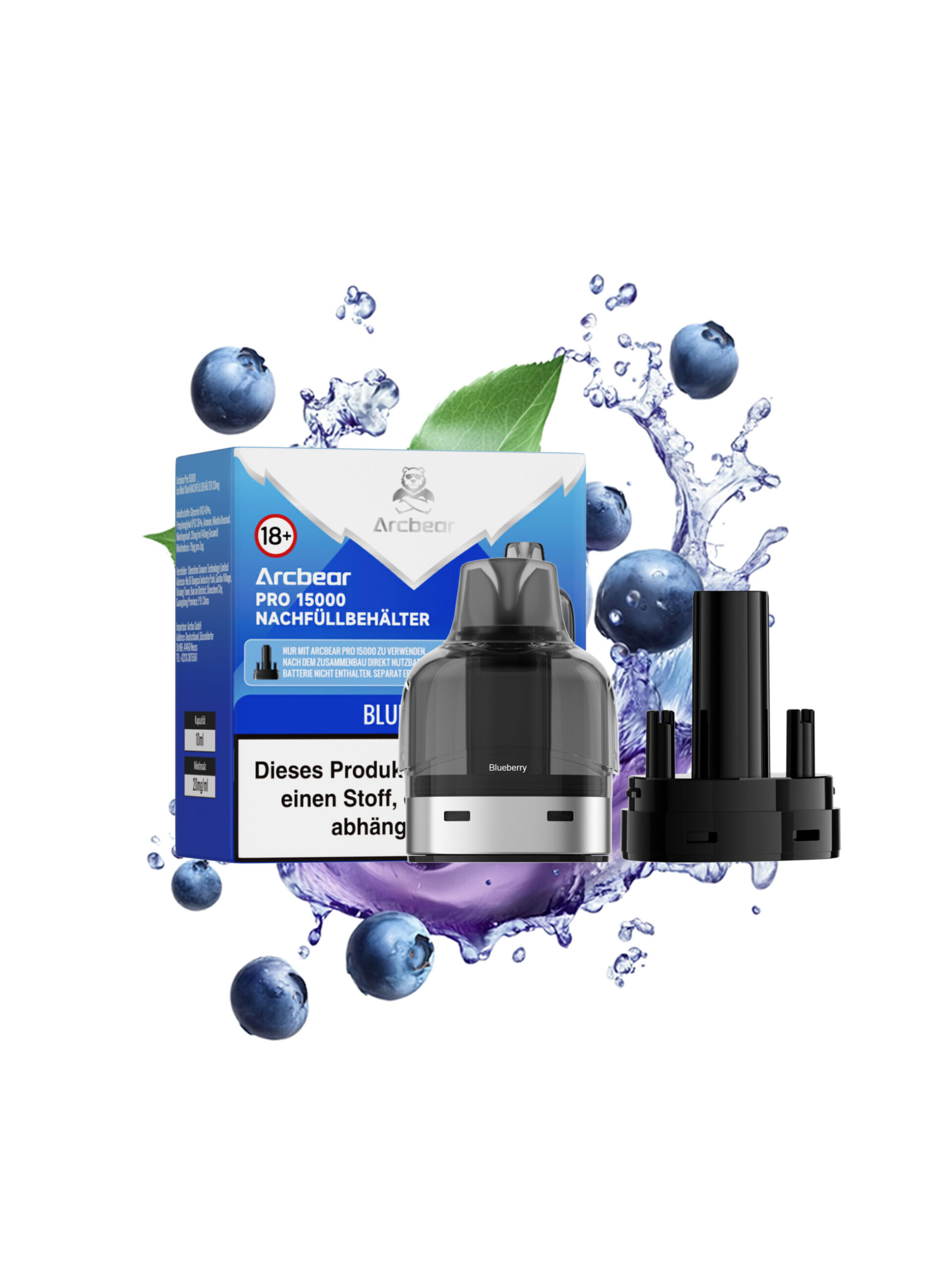 Arcbear Pro 15000 Blueberry Liquid Pod