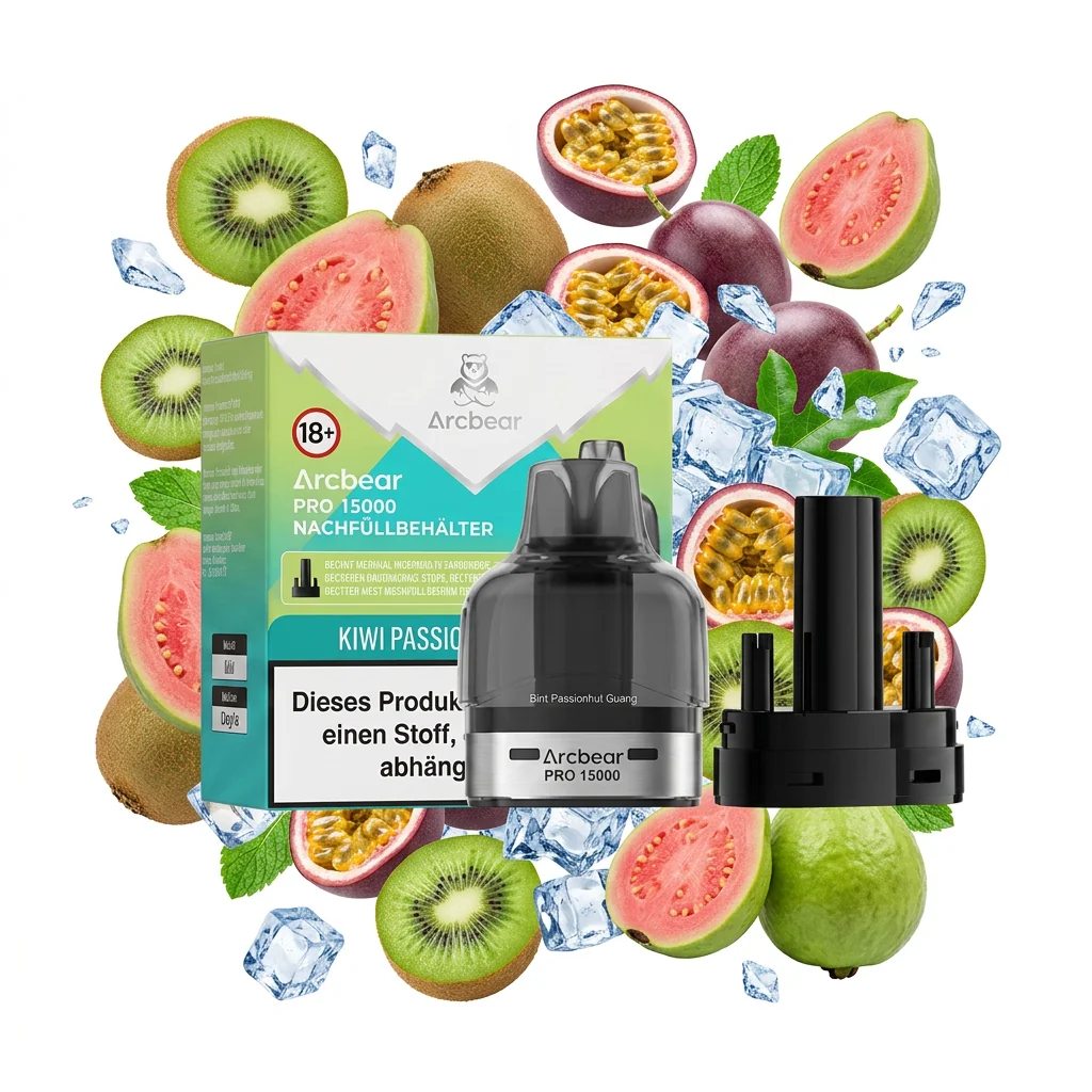 Arcbear 15K Pro Pod – Kiwi Passionfruit Guava