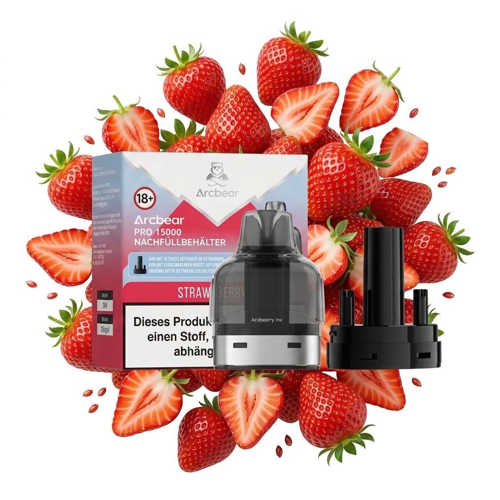 Arcbear 15K Pro Pod – Strawberry Ice