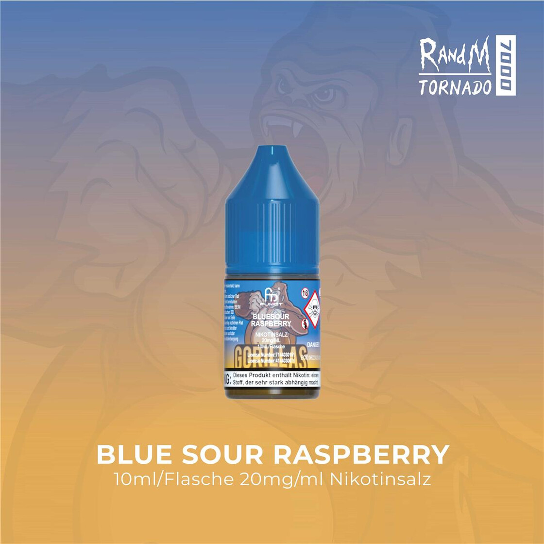 RandM Liquid - Blue Sour Raspberry