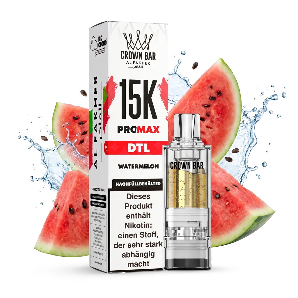 AL FAKHER CROWN BAR 15K PRO MAX - WATERMELON – POD