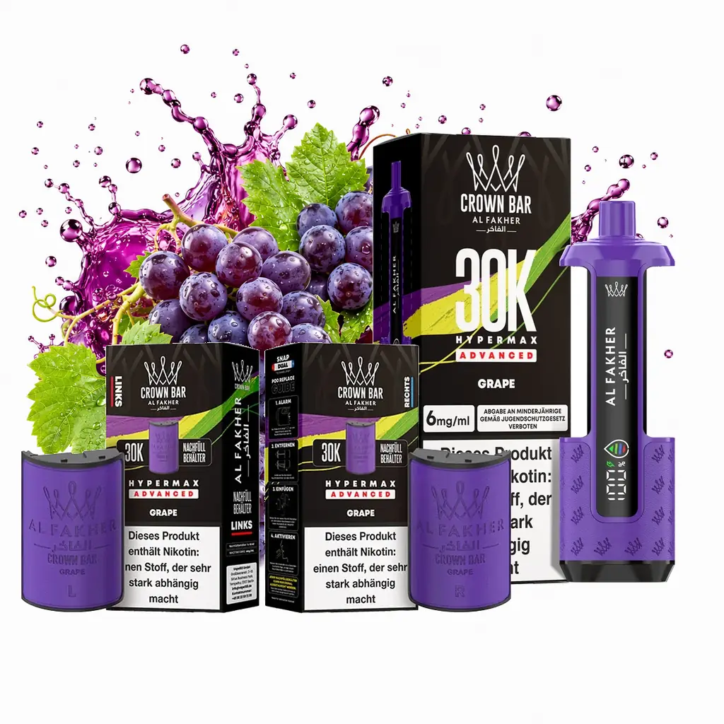 AL FAKHER 30K HYPERMAX – GRAPE
