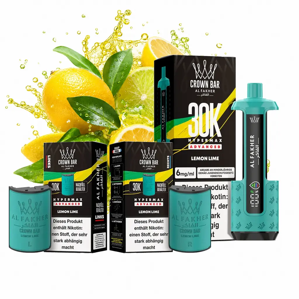 AL FAKHER 30K HYPERMAX – LEMON LIME