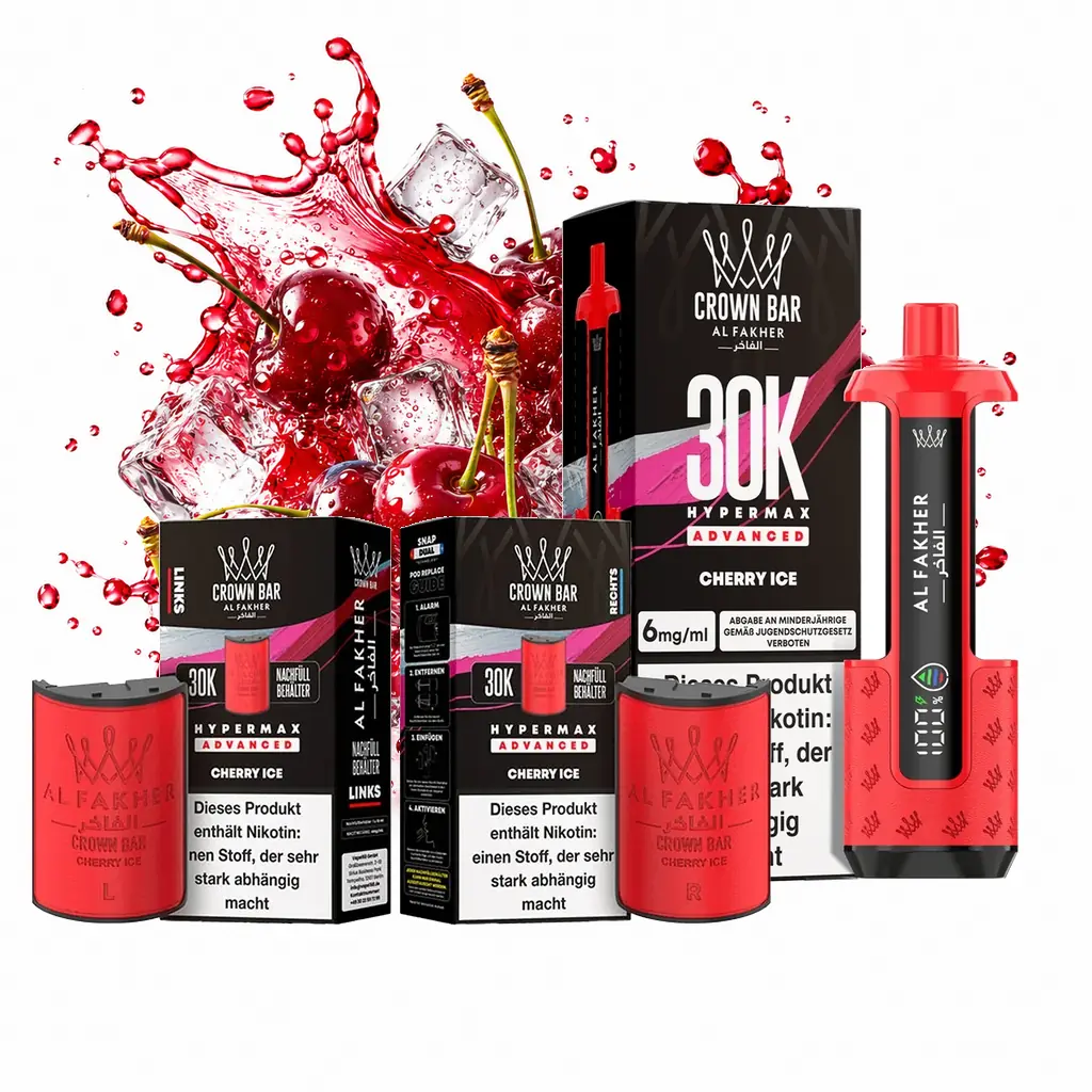 AL FAKHER 30K HYPERMAX – CHERRY ICE