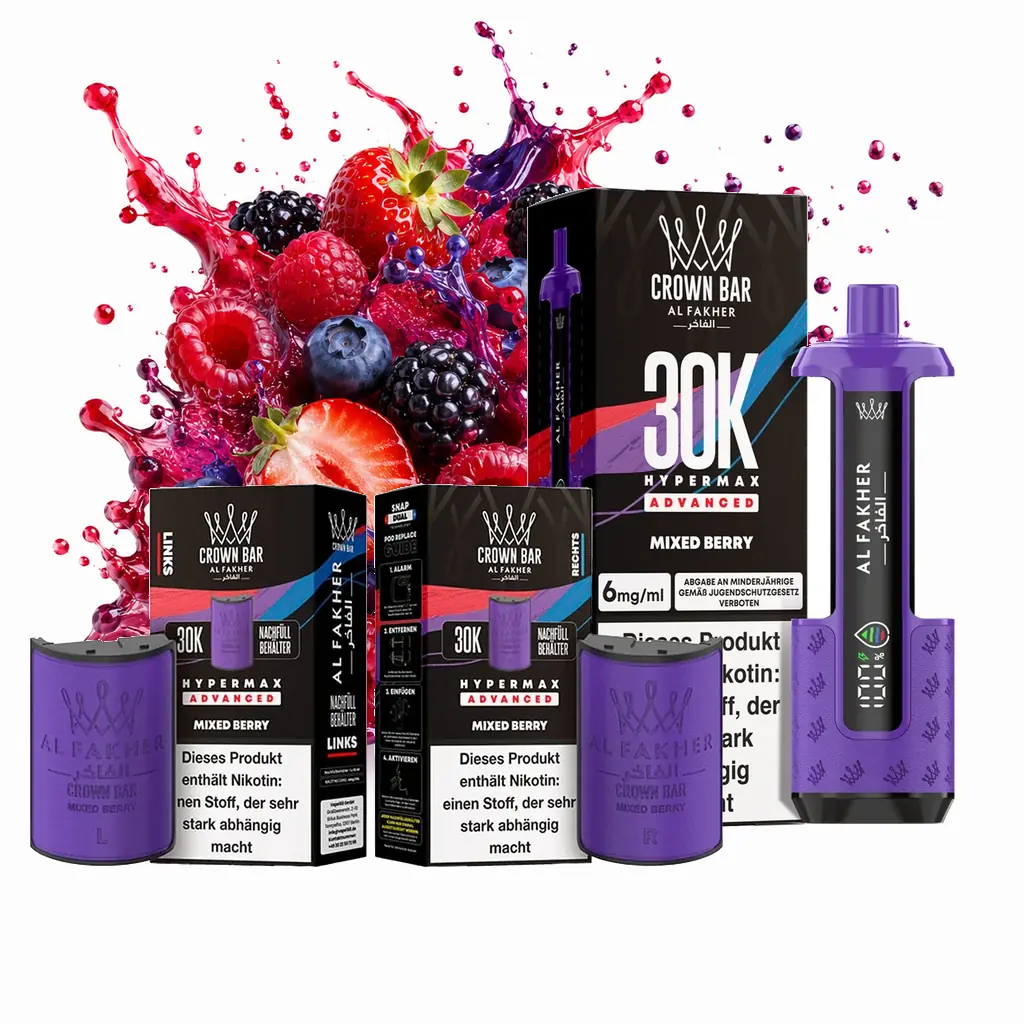 AL FAKHER 30K HYPERMAX – Mixed Berry