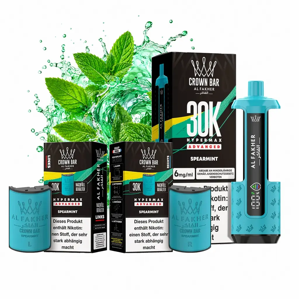 AL FAKHER 30K HYPERMAX – Spearmint