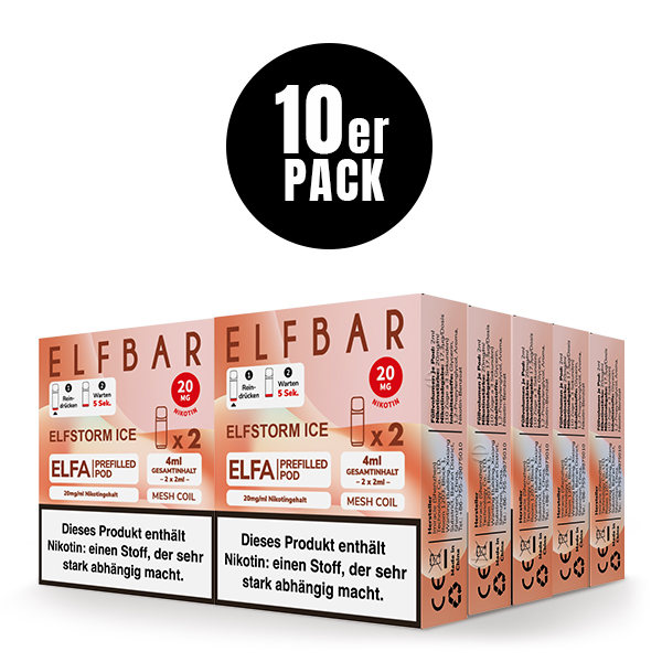 10er Pack - ELFA – Elfstorm ice