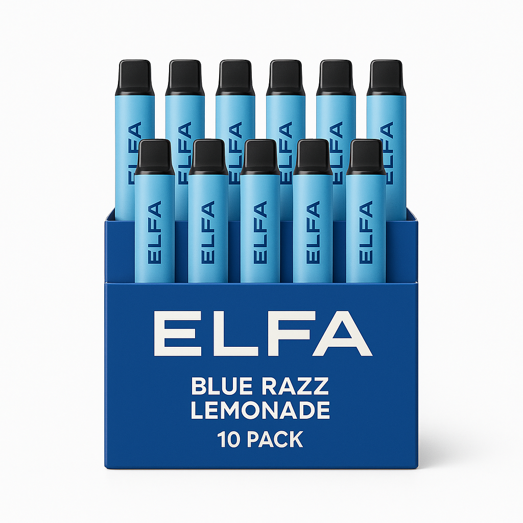 10er Pack - ELFA – Blue Razz Lemonade Vapes