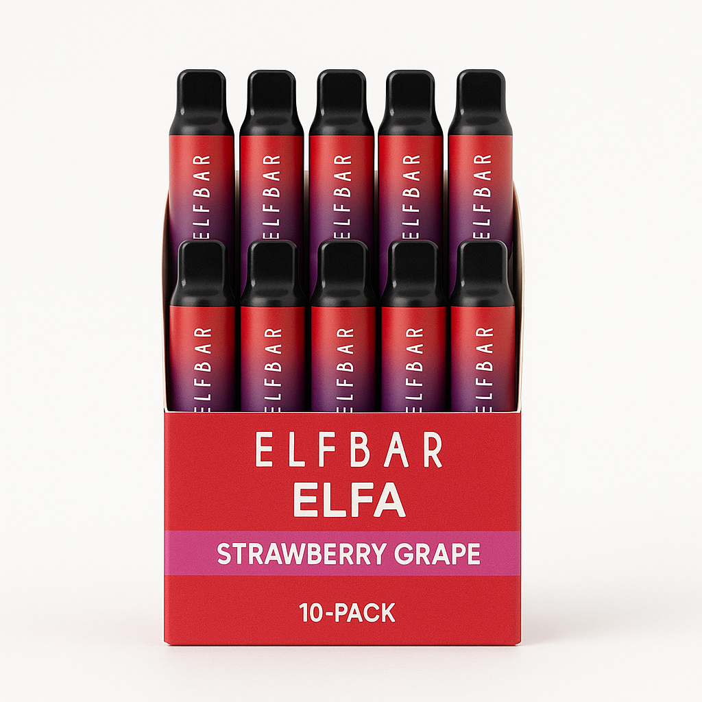 10er Pack - Elfbar - ELFA – Strawberry Grape Vapes