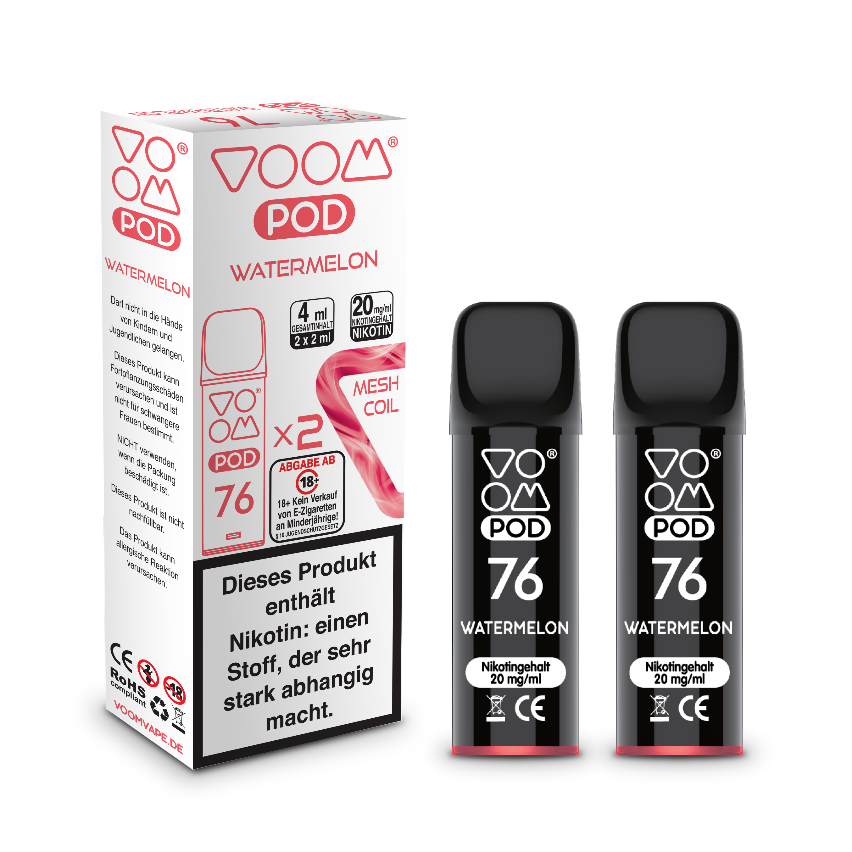 Voom Pod Watermelon 2x 600