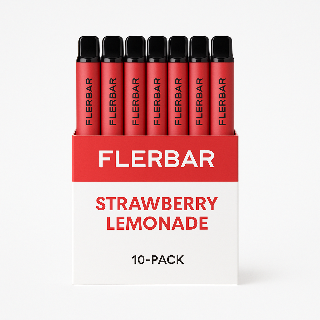 10er Pack - Flerbar – Strawberry Lemonade Vapes