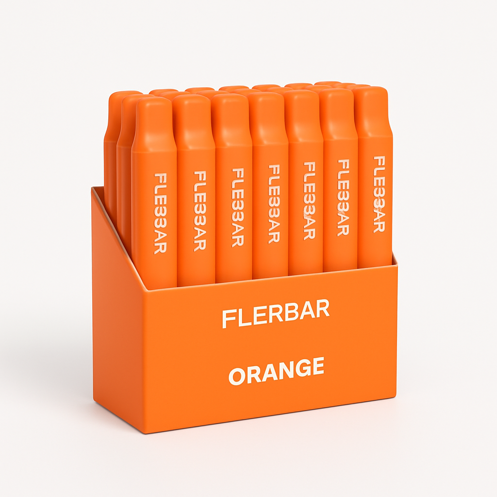 10er Pack - Flerbar – Orange Vapes