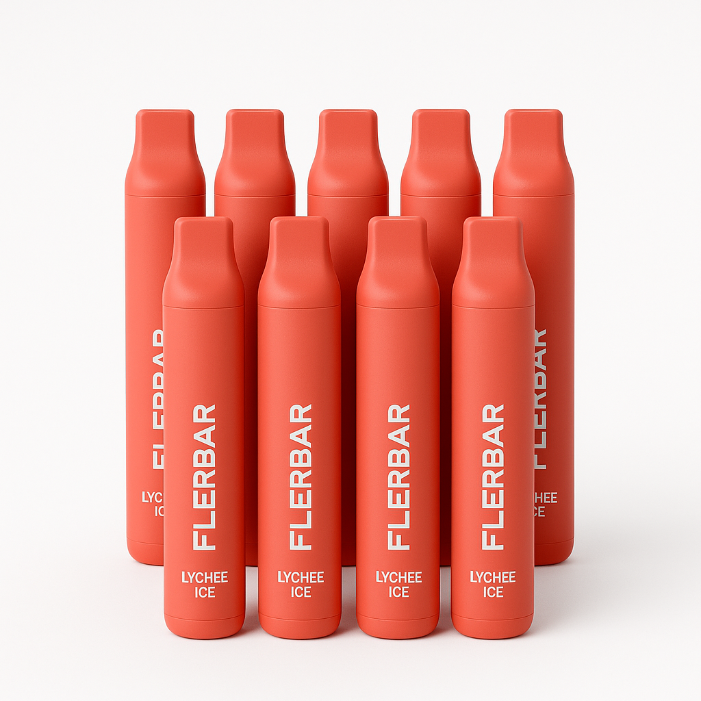 10er Pack - Flerbar – Lychee Ice Vapes