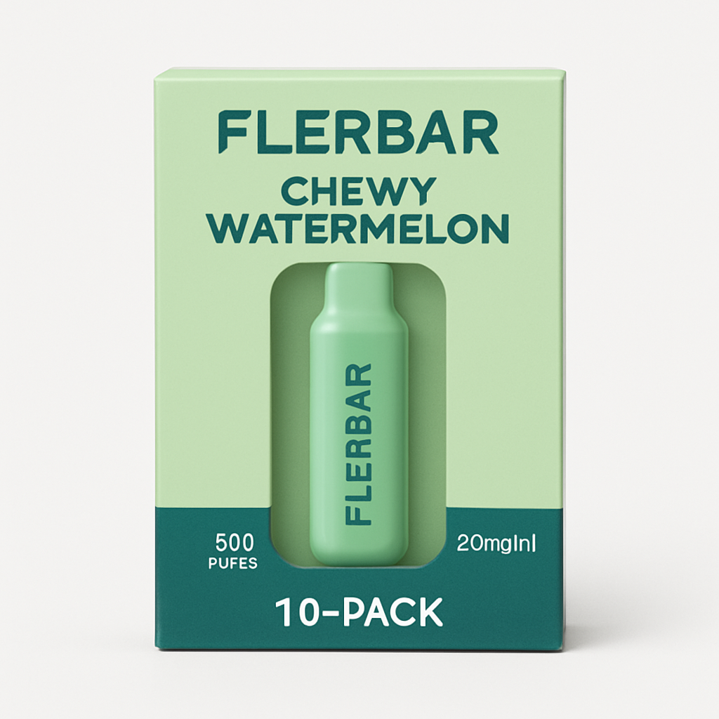 10er Pack - Flerbar – Chewy Watermelon Vapes