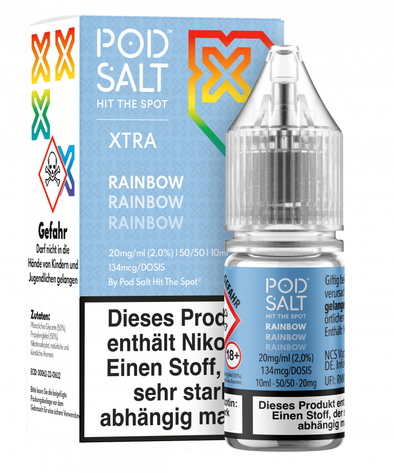 PodSalt Xtra - Rainbow – 20mg/ml