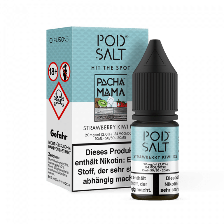 Pod Salt Fusion - Strawberry Kiwi Ice – 20mg/ml