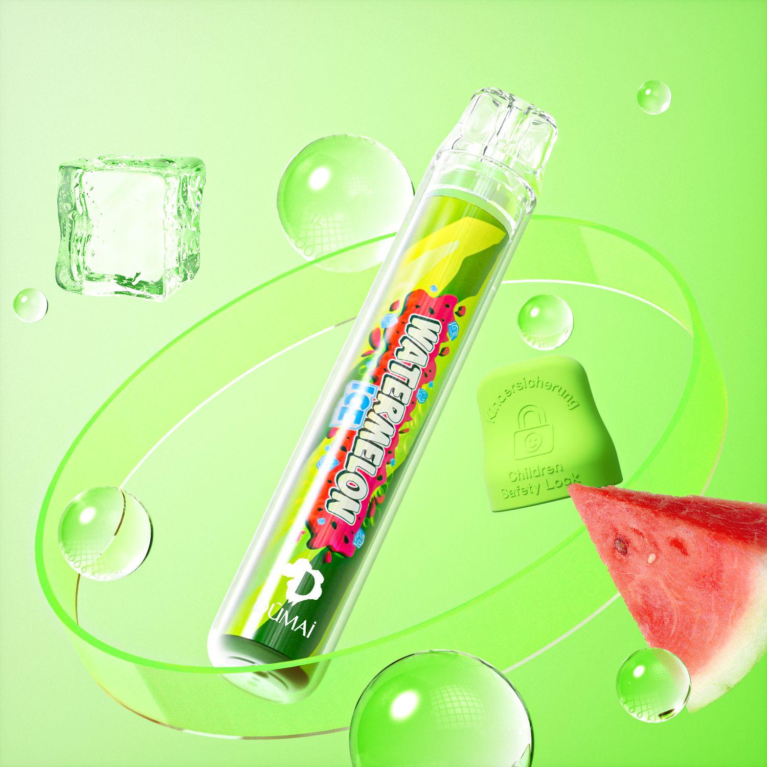 Dumai - 600 Züge - Watermelon Ice - Stick