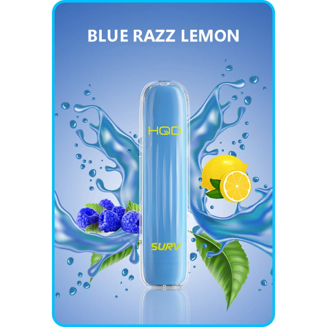 HQD Surv 600 Züge Einweg Blue Razz Lemon
