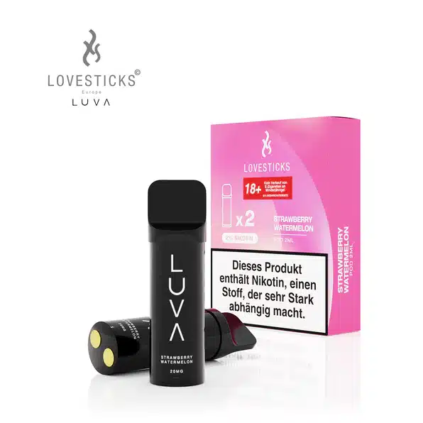 Lovesticks LUVA - Pods 600 Züge - Straw Watermelon