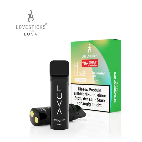 Lovesticks LUVA - Pods 600 Züge - Strawberry Kiwi