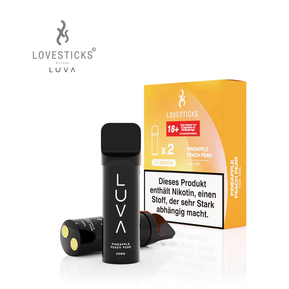 Lovesticks LUVA - Pods 600 Züge - Pineapple Peach Pear