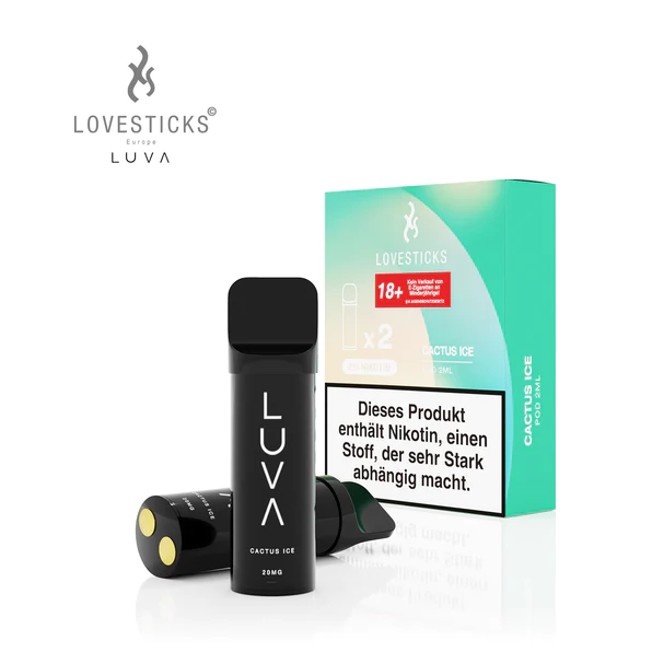 Lovesticks LUVA - Pods 600 Züge - Cactus Ice